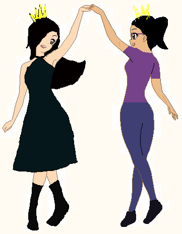 me and my big sister