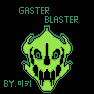 green gaster blaster