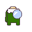my little among us character dark blue or detective