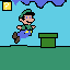 underwater luigi