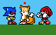 metal sonic tails doll and metal knuckles