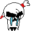 just fell papyrus head