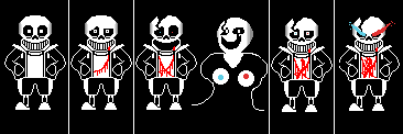 my sans phase undertale determination