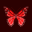 butterfly red