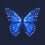 butterfly blue