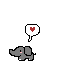 elefante kawaii
