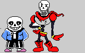 sans and papyrus colored