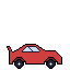 just a red car