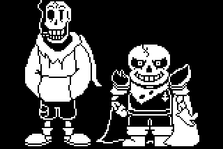 negativeswap skelebros sprites by gonzalogamer12