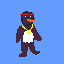 cool penguin lots of drip he is so cool wow