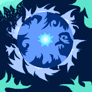 circle with fire
