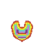 rainbow heart
