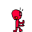 red worried