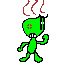 green angry