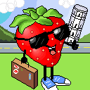 strawberry ce cream sooo cool
