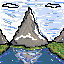 mountain scene