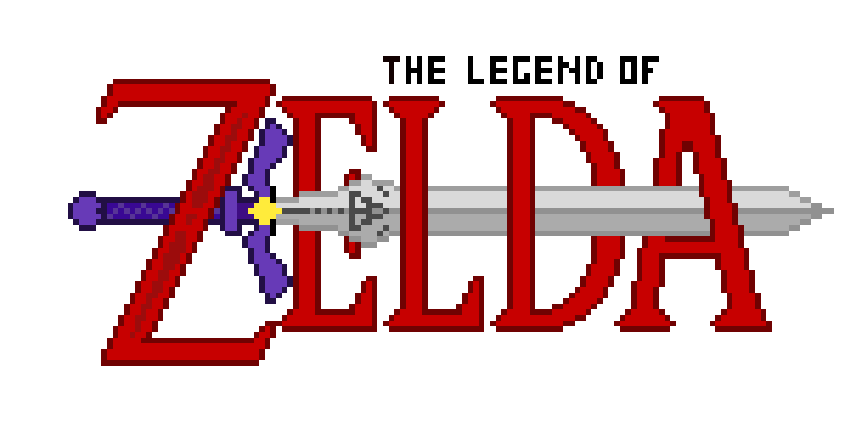 tloz mega pixel art