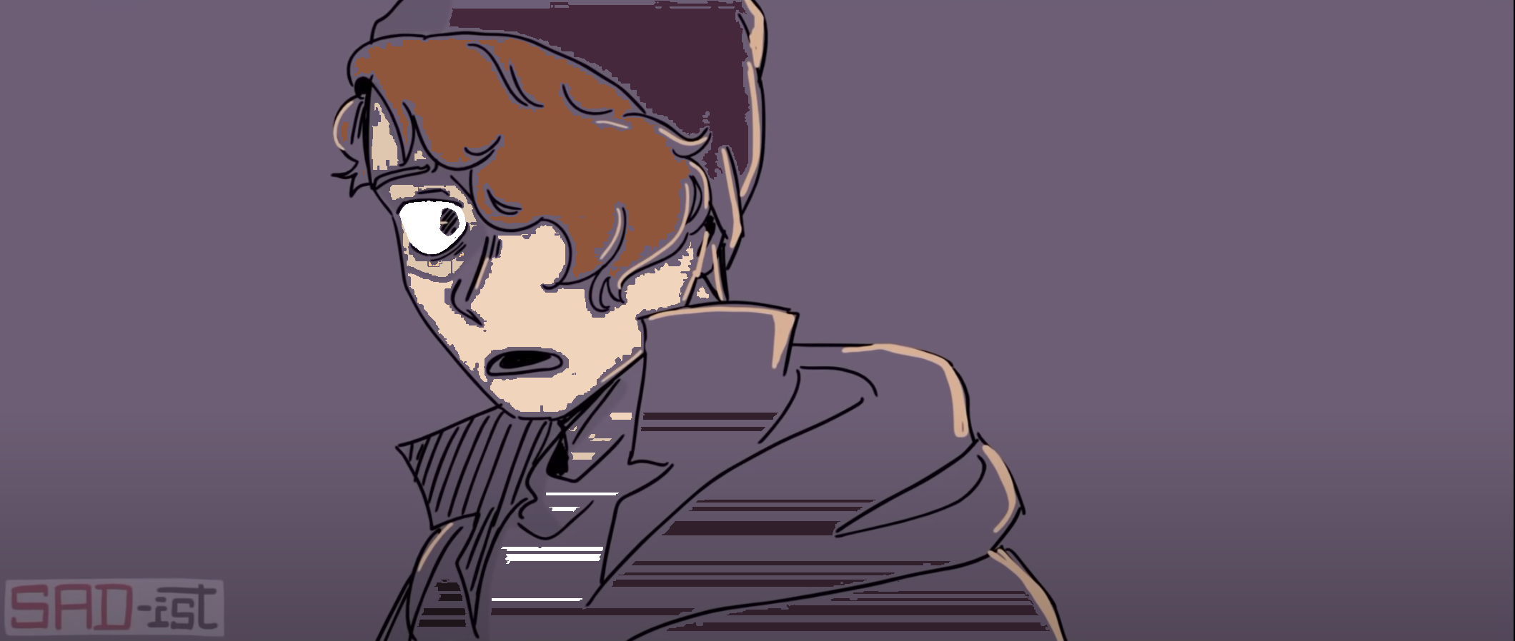 wilby art credit the sad ist coloring credit to me
