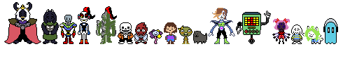 making a game here are the chracters