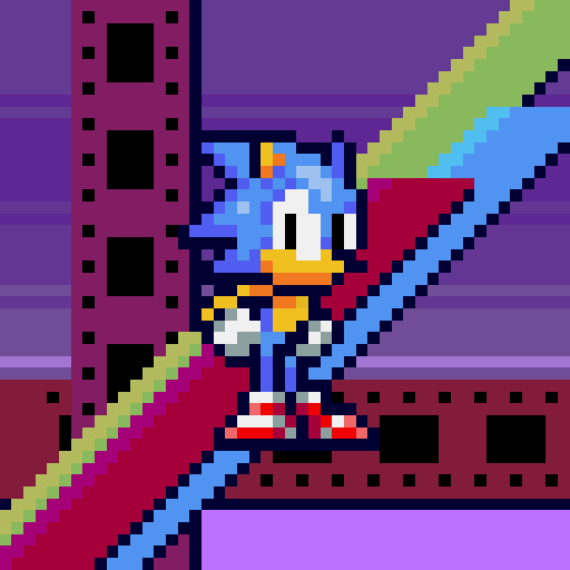 sonic en 8 bits
