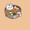 ramen cat