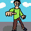 dude pointing