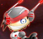 hit right on target eye