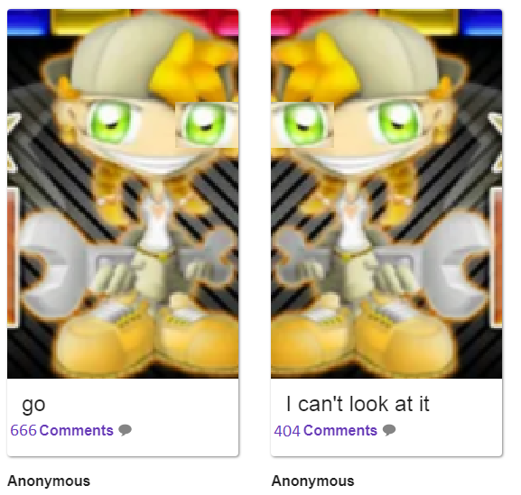 it just happened like a mirror he has a lot of comments