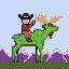 zombie moose template