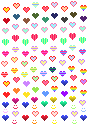 heart stickers