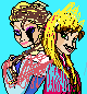 redone elsa and ana
