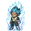 vegeta bluue