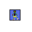 20x20 pixel runner zombie