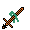 sword with banner