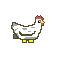 peckin pixels chicken