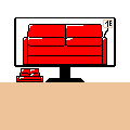 sofa con estafa