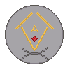 coin with ruby