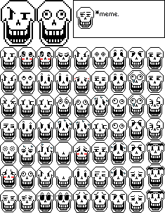 front facing papyrus