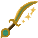gold sword