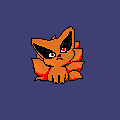 kurama pixel art