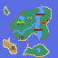 video game map with dungeons