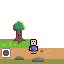 pixel art game concept