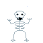 a simple mad skeleton