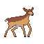 a simple medium sized deer