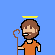 jesus orange shirt smoking