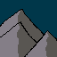 simple mountain range