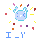 blue kitty