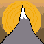 sunrise behind mountain