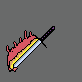 burning sword