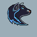 dark blue wolve rare